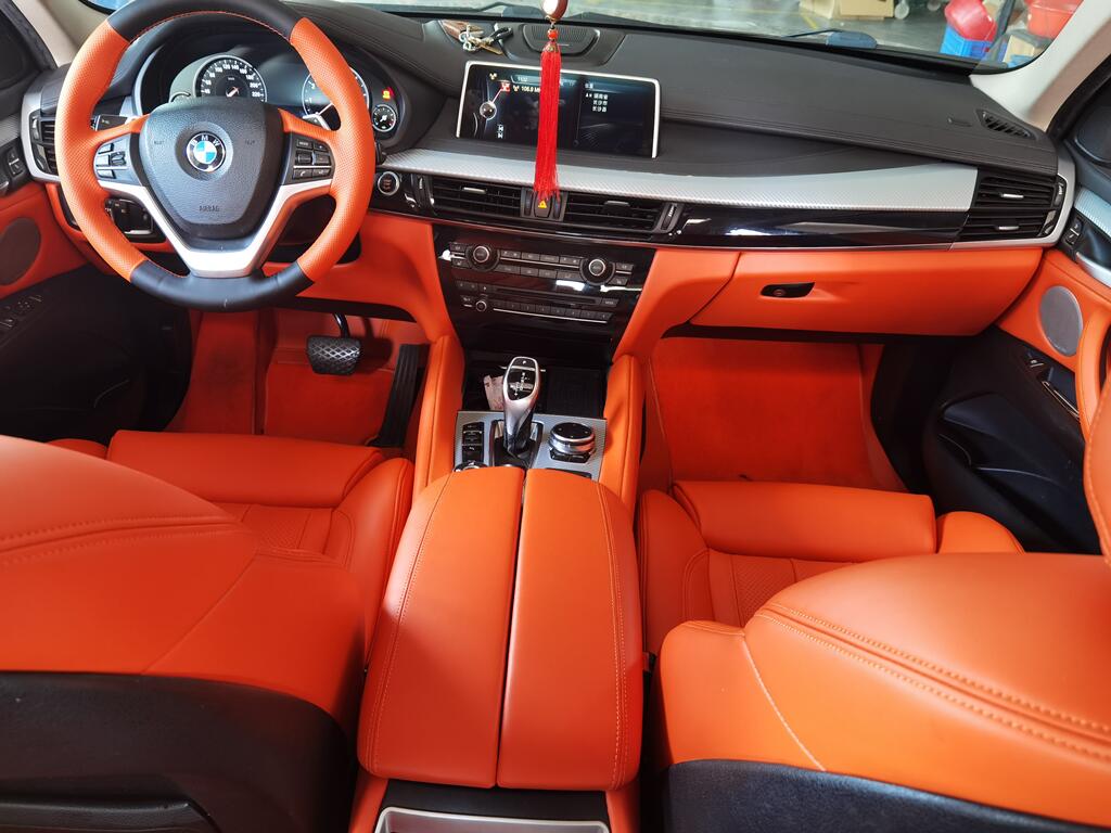 宝马X6爱马仕橙内饰91抖音视频黄