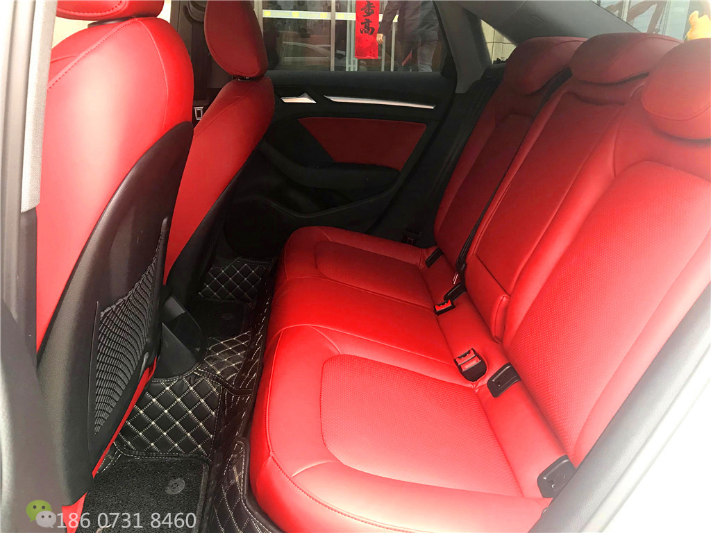 奥迪A391抖音轻量版，奥迪A3方向盘手缝