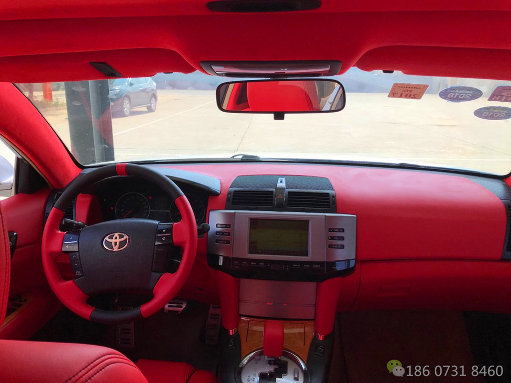 丰田锐志全红内饰91抖音视频黄