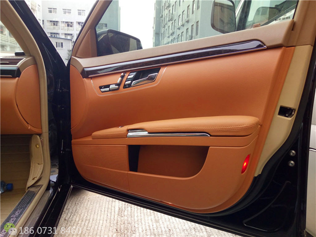 奔驰S350咖色内饰翻新升级91抖音视频黄