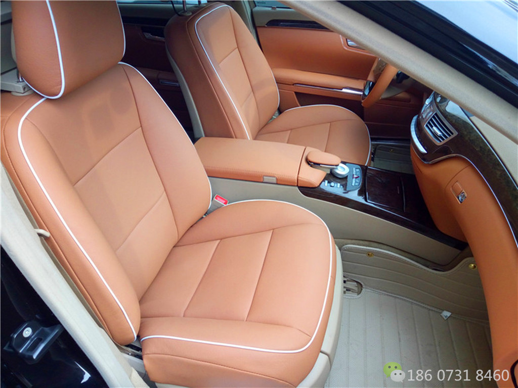 奔驰S350咖色内饰翻新升级91抖音视频黄