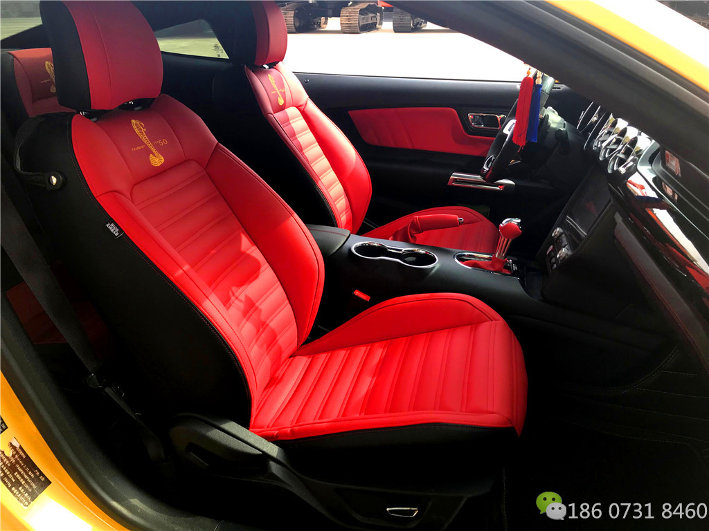 野马内饰91抖音视频黄升级碳纤内饰